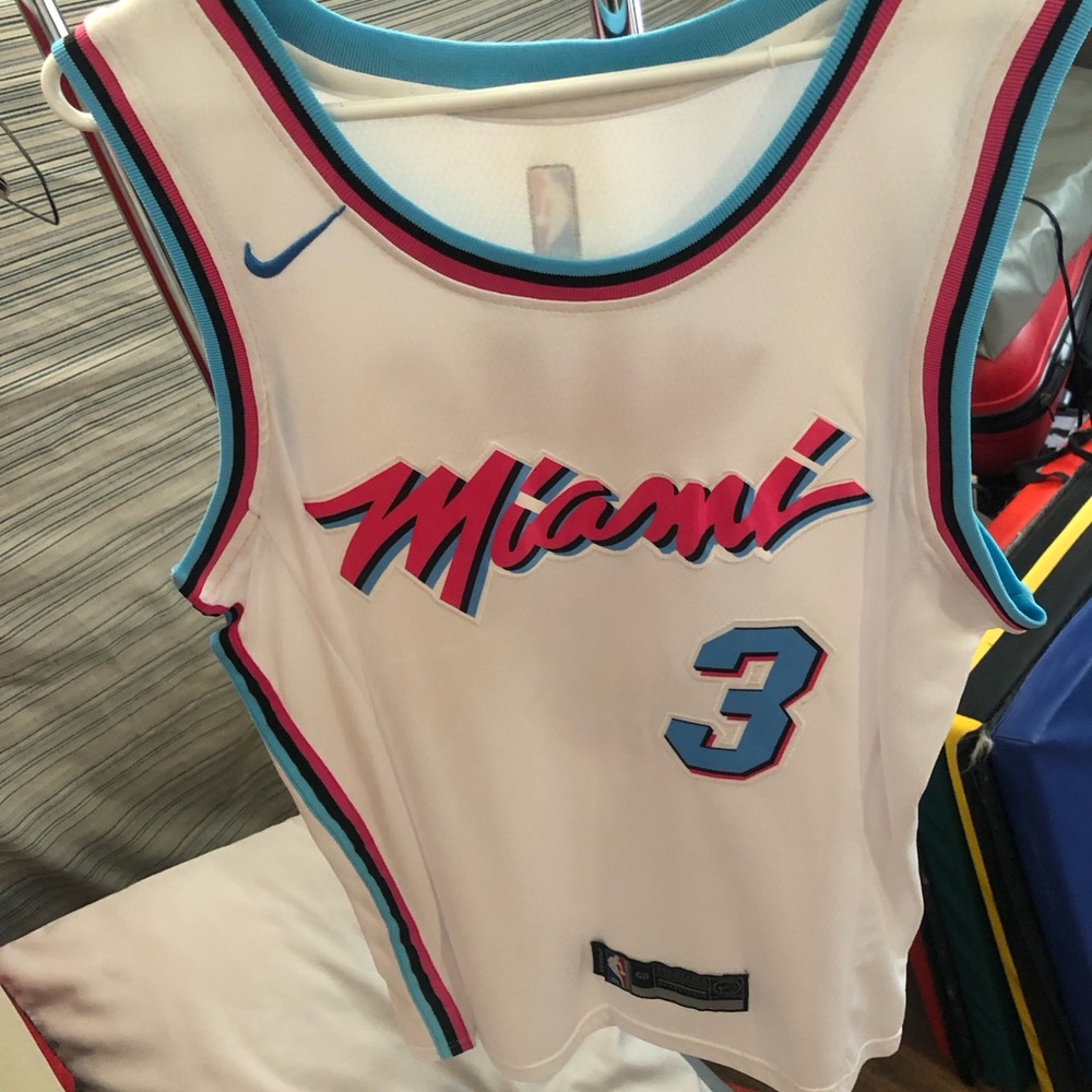 Dwayne Wade Miami Vice Jersey